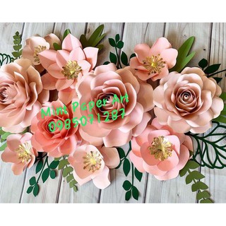 Set hoa trang trí tiệc cưới, cửa hàng, sự kiện 003