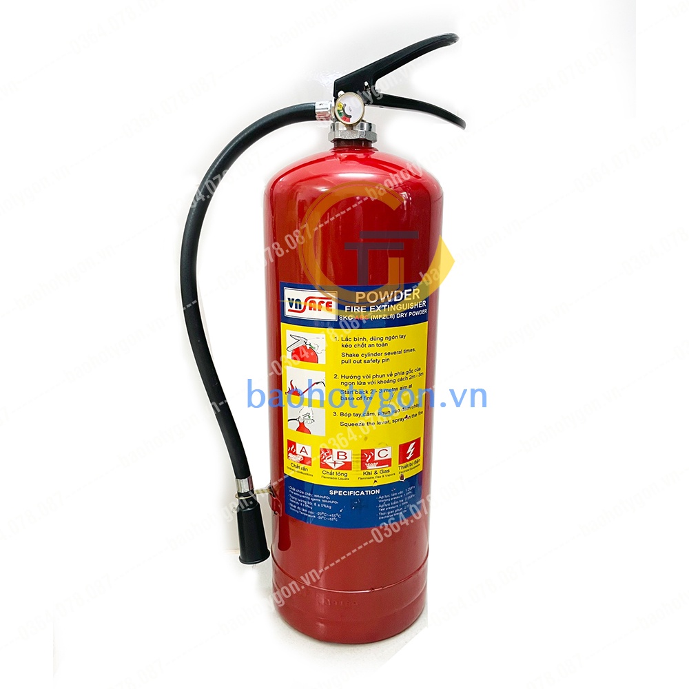 Bình chữa cháy bột ABC 4kg