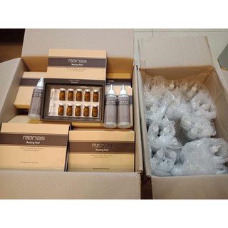 set vi kim tảo biển ronas ( 1 chai nước dẫn +1 hộp 10 lọ bột tảo)