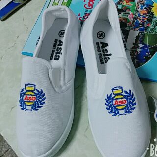 Giày lười+buộc dây nữ