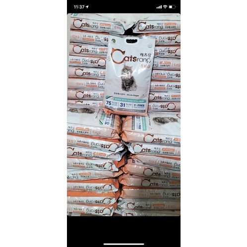 Thức ăn hạt cho mèo catsrang túi chiết 1kg