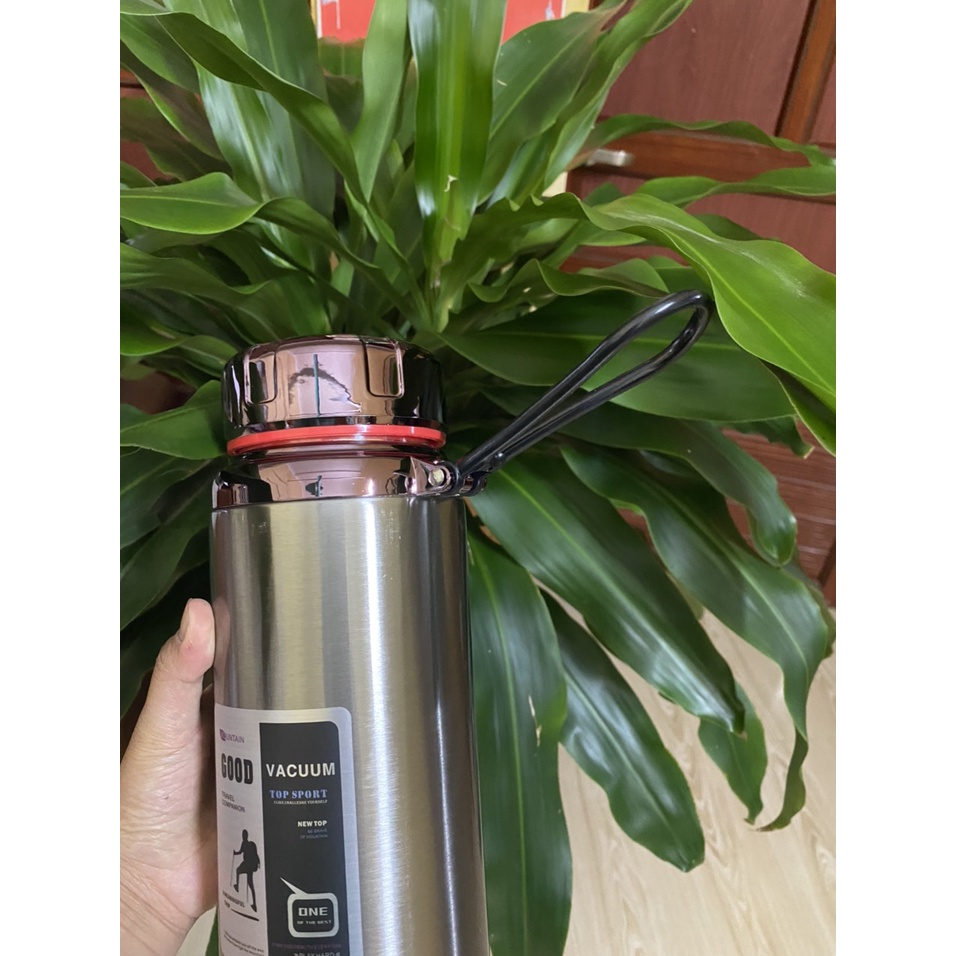 Bình giữ nhiệt lắp Kim Cương inox 304 Cao Cấp giữ nhiệt lâu
