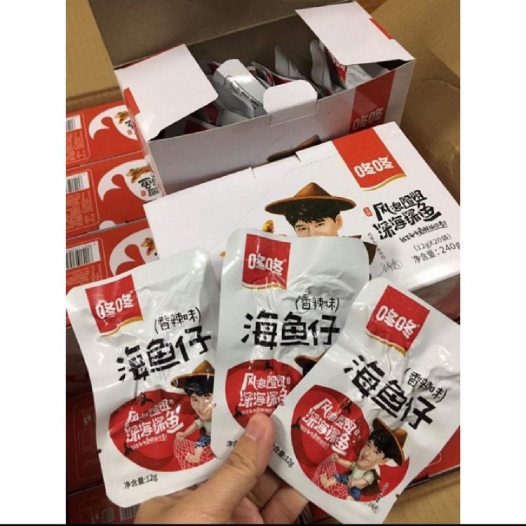 Cá Cay Hồ Nam 12gr Đồ Ăn Vặt Trung Quốc Shop YUDOFOOD