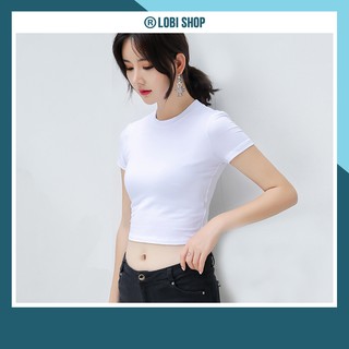 Áo croptop tay lỡ | Áo croptop nữ - Áo croptop ôm body đơn gản, đẹp tinh tế