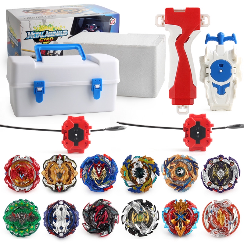 Bộ 12 đồ chơi con quay hồi chuyển Beyblade Burst Xd168-21A cho trẻ