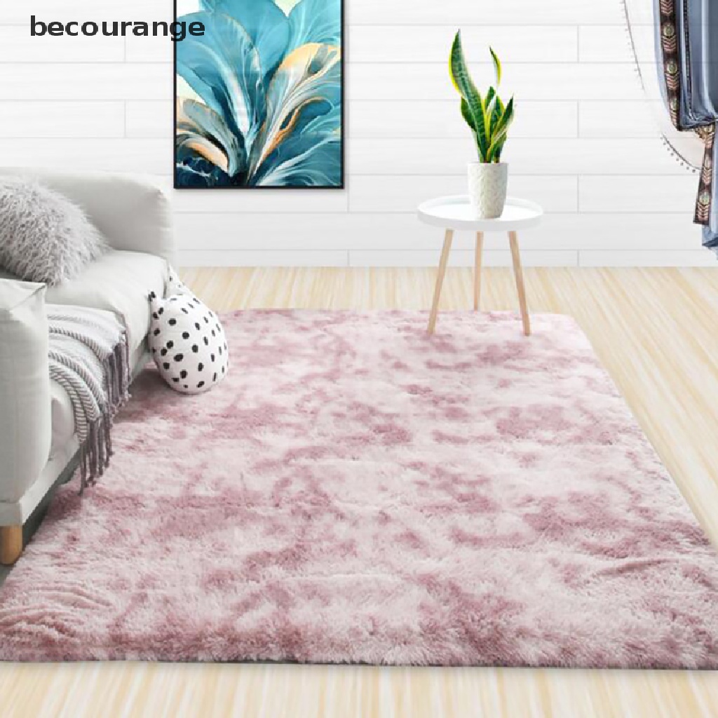 Thảm lông dày trải sàn phòng khách cho trẻ em