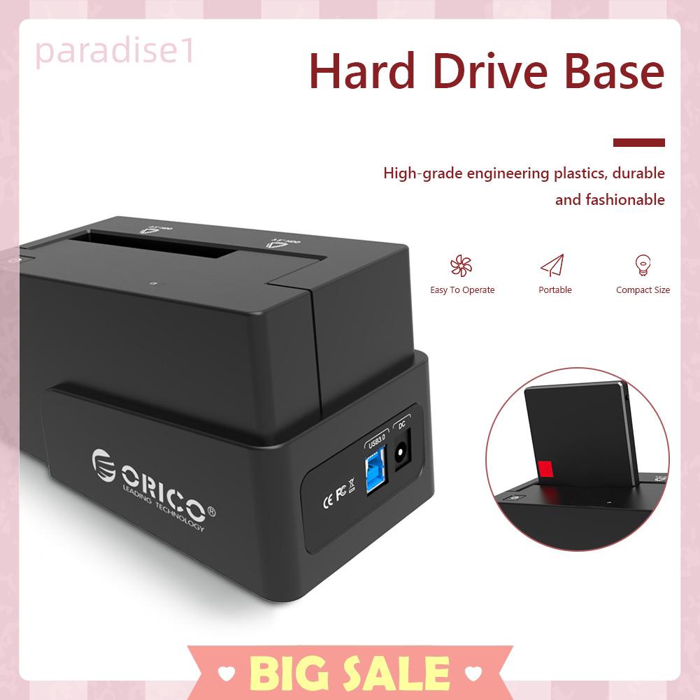 Đế Gắn Ổ Cứng ORICO 6118US3 2.5 3.5 inch USB 3.0 Sang SATA HDD | BigBuy360 - bigbuy360.vn