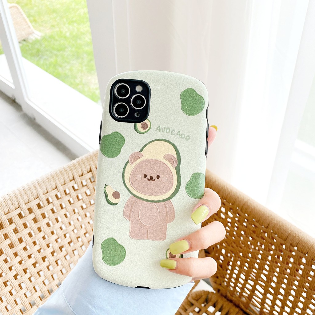 Ốp lưng iphone Fruit Bear IMD viền cong dày dặn 6/6plus/6s/6splus/7/7plus/8/8plus/x/xr/xs/11/12/13/pro/max/plus/promax | BigBuy360 - bigbuy360.vn