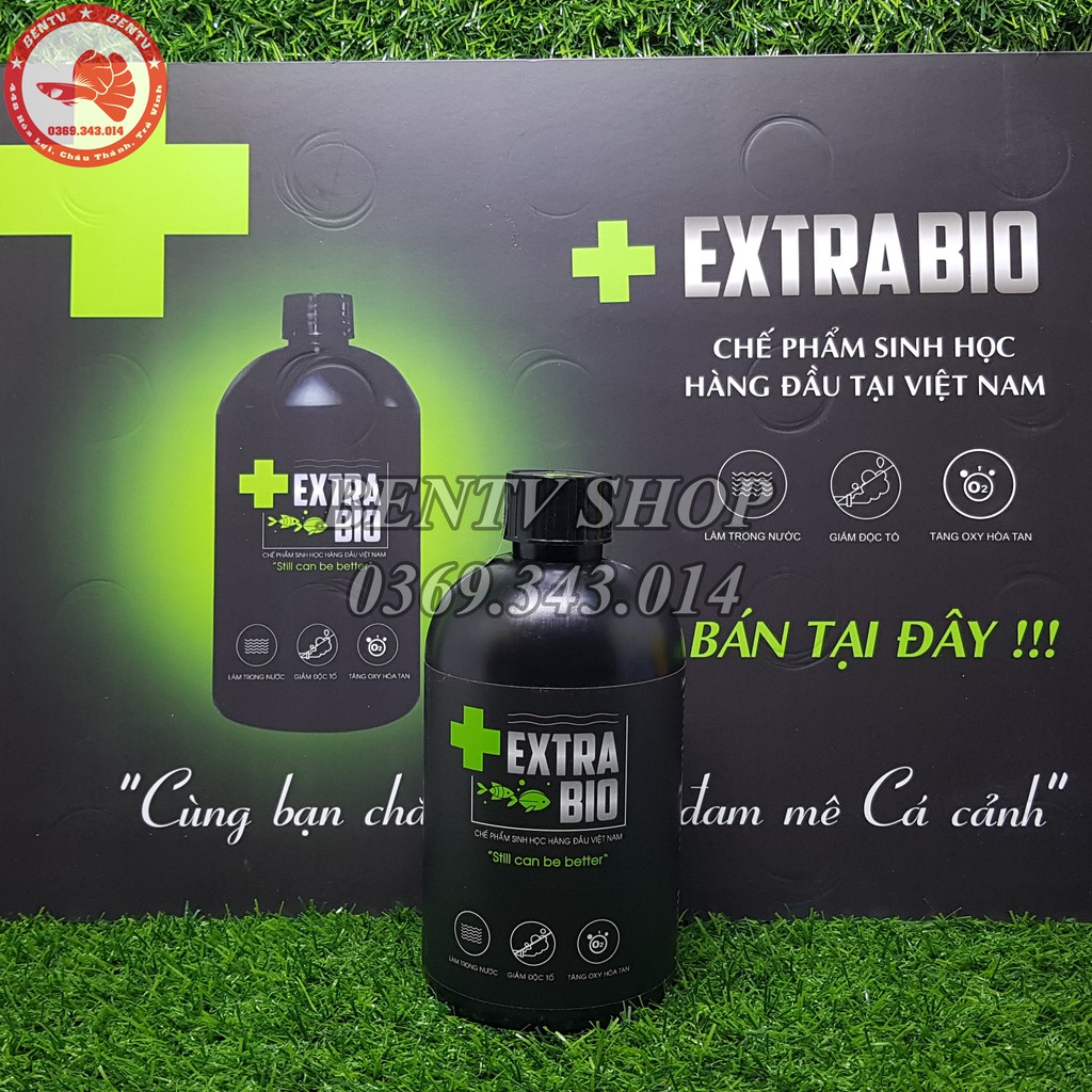 Chế Phẩm Sinh Học Extrabio 500ml - Làm Trong Nước Hồ Cá