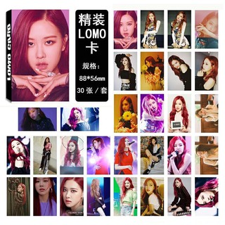 Lomo card Rose Blackpink