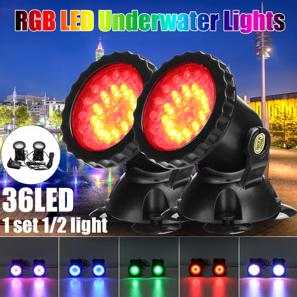 1 / 2 Đèn Led Chiếu Điểm Dưới Nước Cho Hồ Bơi