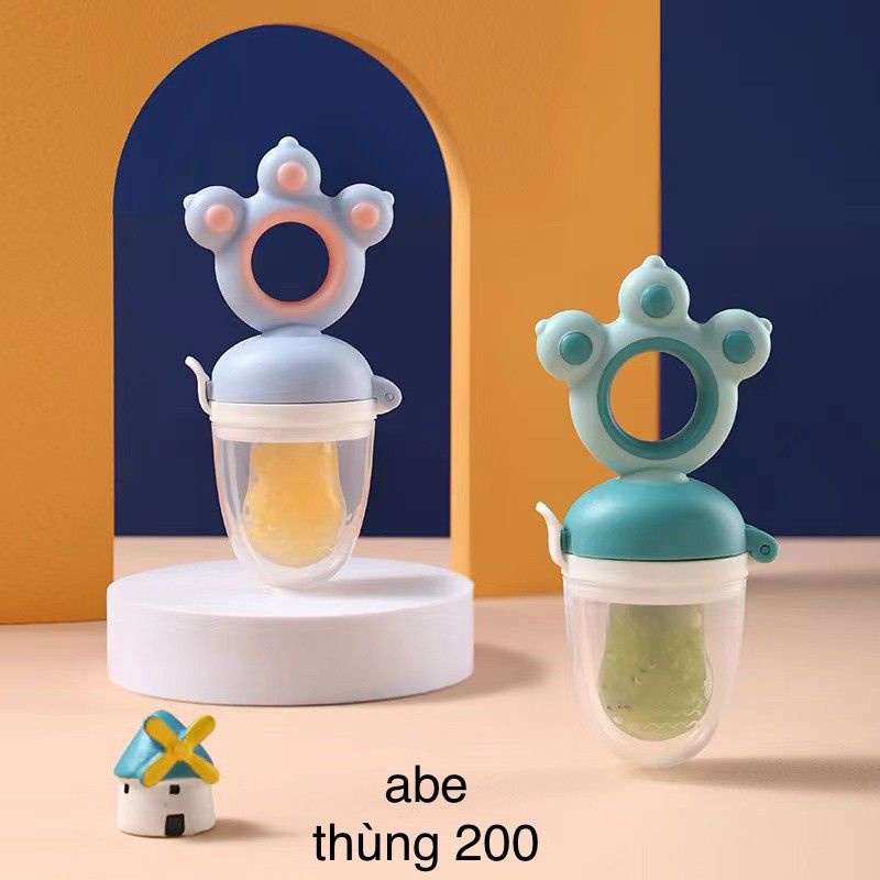 Túi nhai ăn dặm chống hóc cho bé sử dụng cho bé từ 5 tháng tuổi