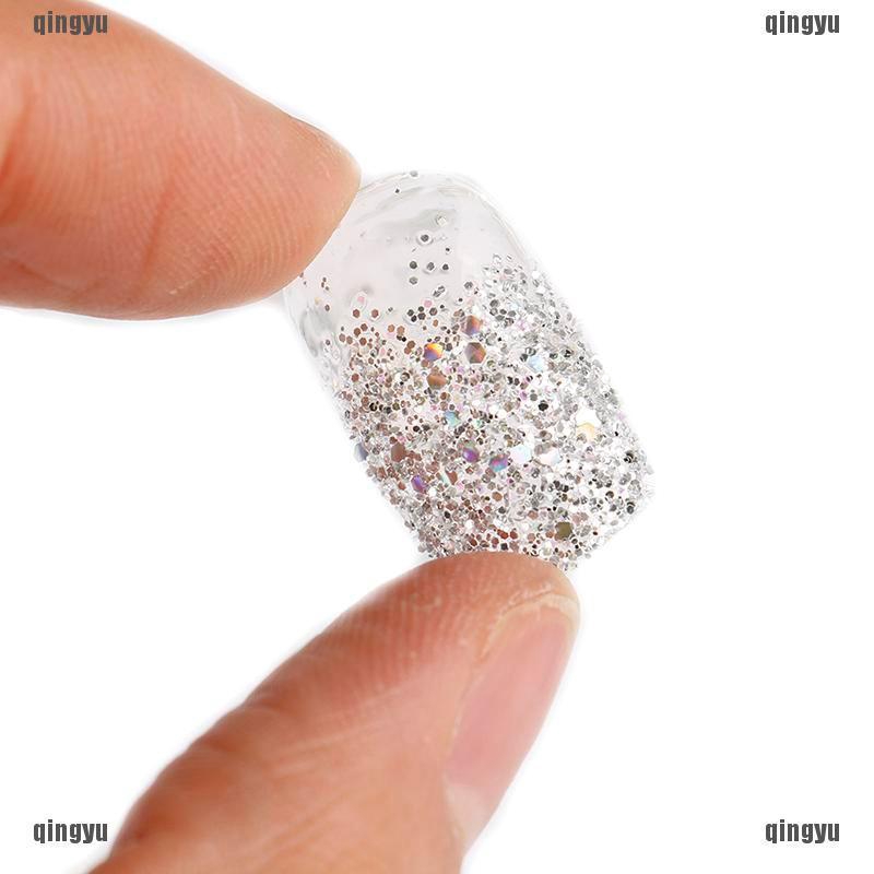 Bộ 24 móng giả đính đá dùng để trang trí móng tiện dụng