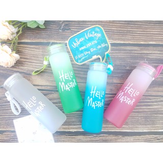 Bình thủy tinh Hello Master