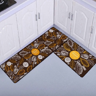 Bộ thảm chân nhà bếp hình 3d ( giao mẫu ngẫu nhiên )