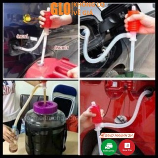 Dụng Cụ Hút, Sang Chiết Nước, Xăng Dầu, Chất Lỏng Đa Năng Màu Đỏ