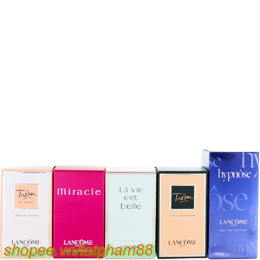 Bộ 05 Chai Nước Hoa Nữ Lancome Mini chính hãng