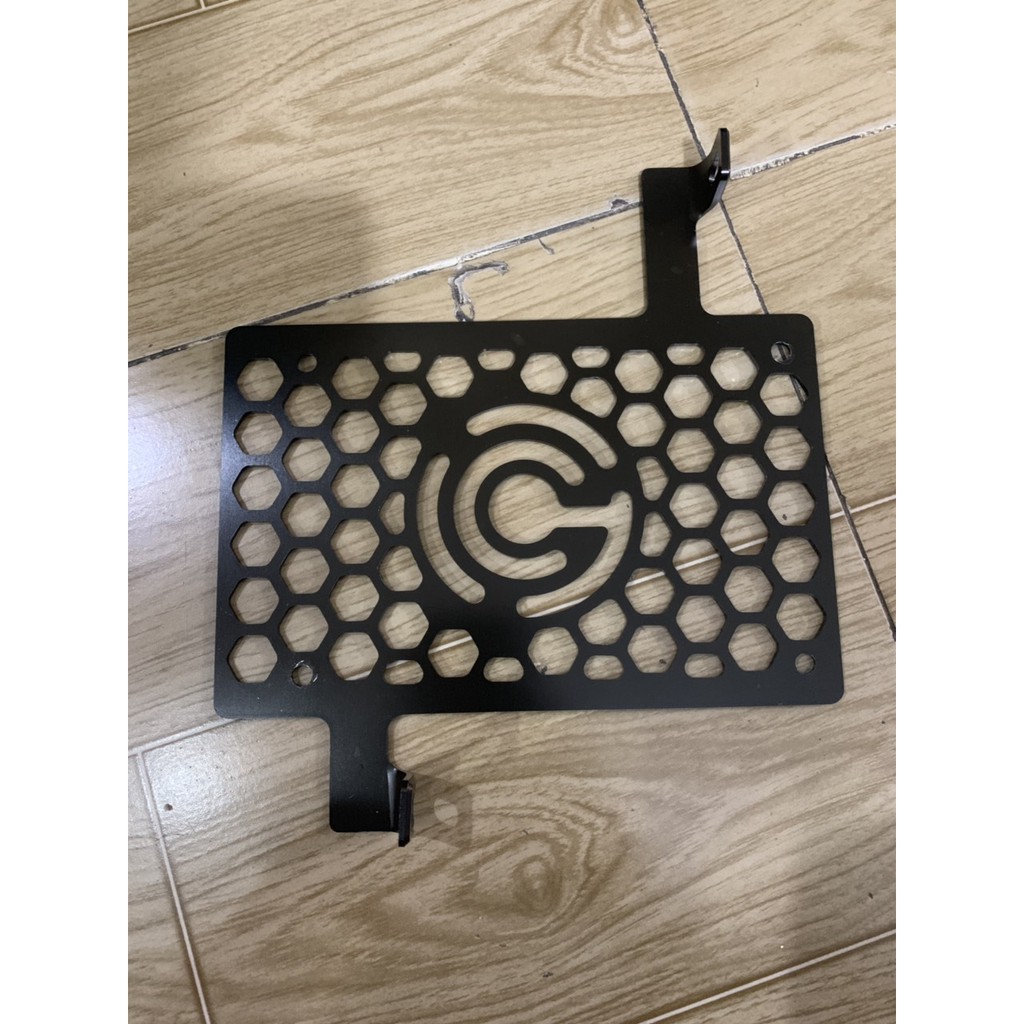 Che két nướ xe exciter 155 nhôm cnc màu đen