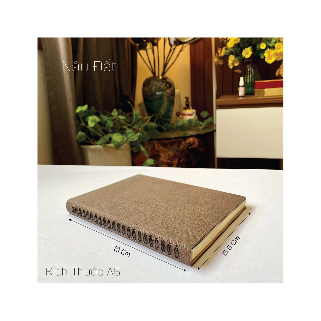 Sổ Tay Ghi Chép - Bìa Da PU Cao Cấp