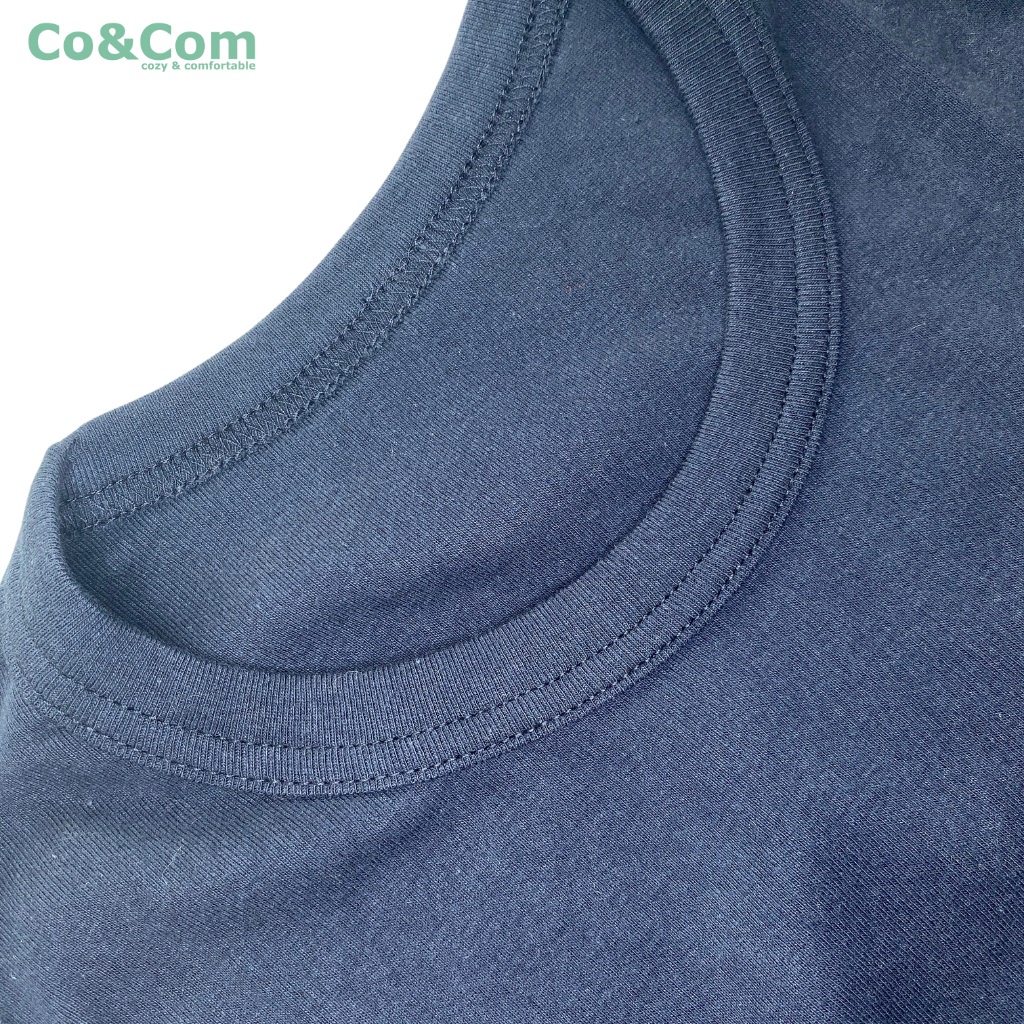Áo Ba Lỗ Nam Thể Thao Co&amp;Com Chất Cotton Tăm Mềm Mịn, Thấm Hút Mồ Hôi, Co Giãn Thoải Mái AMO0129