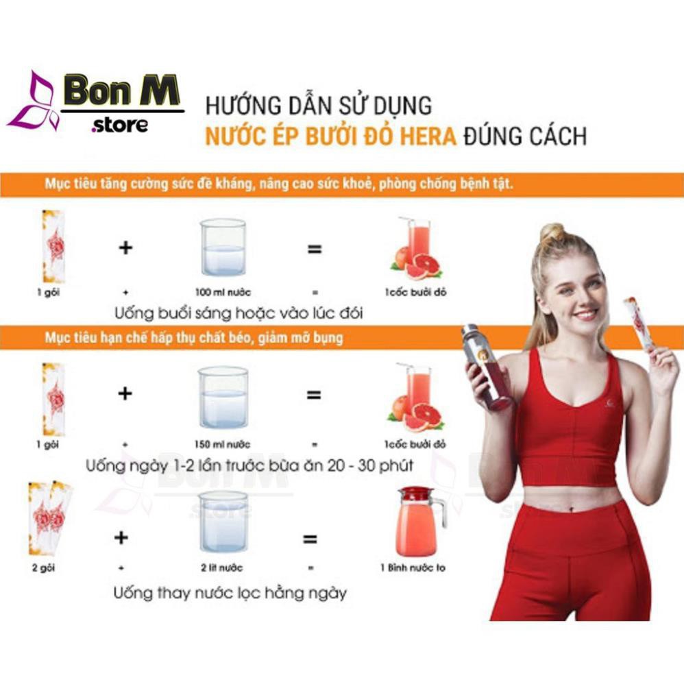 Nano Bưởi Đỏ Hera ❤️Tặng quà❤️ nước ép nano bưởi đỏ Hera Plus, Giảm Cân, Đẹp Da, Thanh Lọc Cơ Thể | Thế Giới Skin Care
