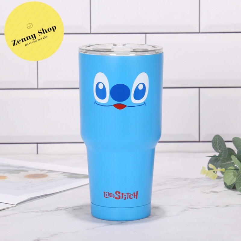 Ly nước giữ nhiệt yeti 900ml inox thái lan kèm túi xách, ống hút zennyshop  - Z5