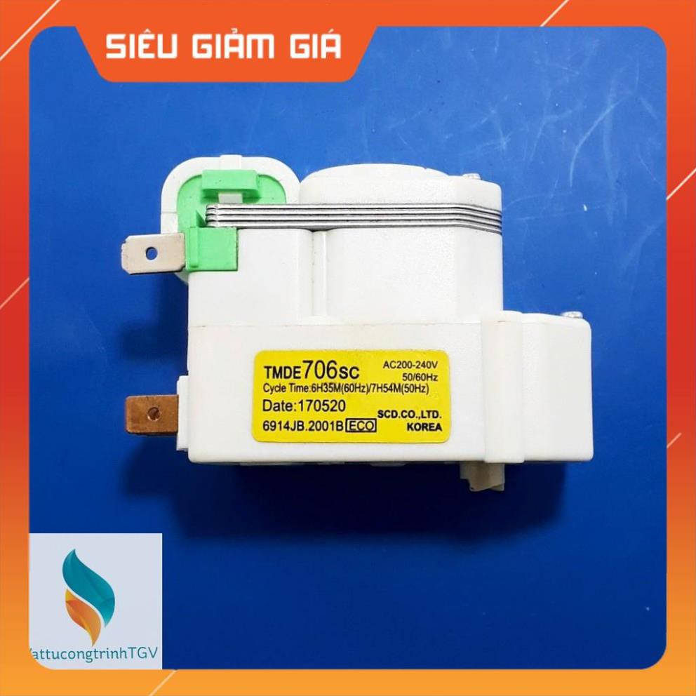 Đồng hồ rơ le thời gian tủ lạnh TMDE 706sc thân dày