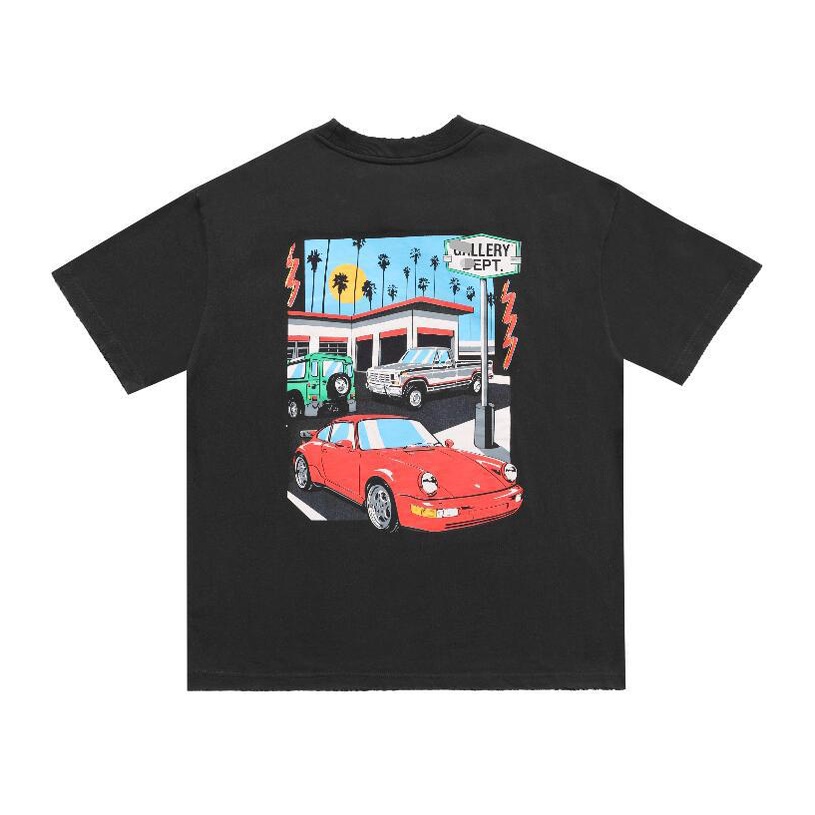Áo thun Gallery Dept. car drive thru T-shirt ss21