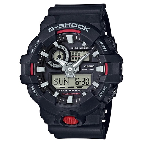 Đồng hồ nam Casio G-Shock GA-700-1A chống va đập, chống nước 200m, hàng chính hãng bảo hành 05 năm
