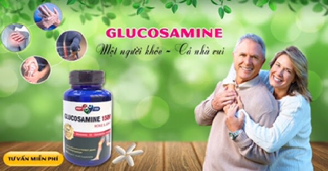 [chính hãng] GLUCOSAMINE 1500 mediphar USA