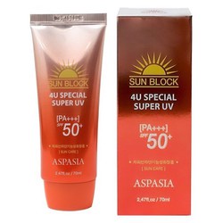 Kem Chống Nắng Aspasia 4U Special Super UV Sun Block SPF50 70ml