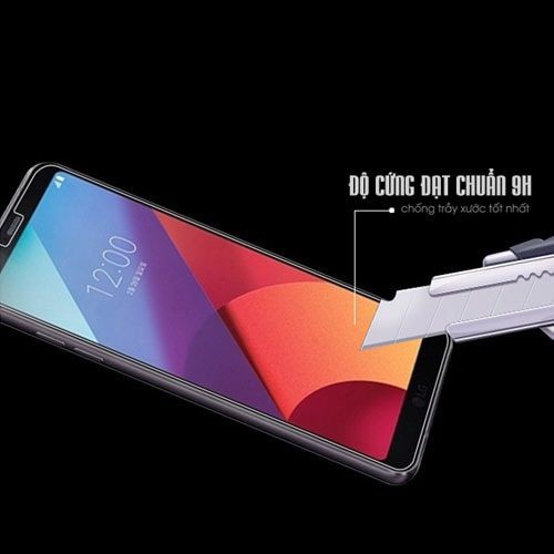 KÍNH CƯỜNG LỰC LG G6/ LG G6 PLUS/ LG G6+ TRONG SUỐT KHÔNG BỊ CHE MÀN HÌNH, CỰC BỀN KHÔNG BỊ MẺ CẠNH