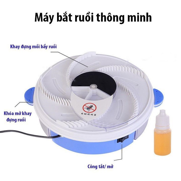 Máy bắt ruồi tự động Edoo YD-218 cao cấp an toàn tiện lợi, dễ sử dụng