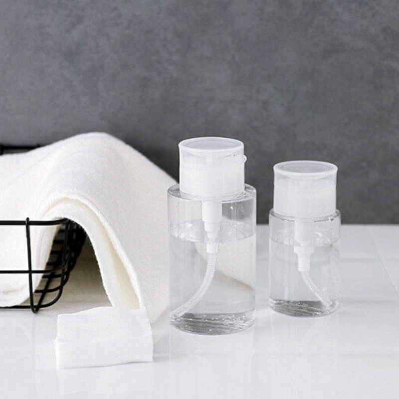 Bình nhựa rỗng đựng dung dịch tẩy sơn móng tay 100/ 150/ 200ml tiện dụng