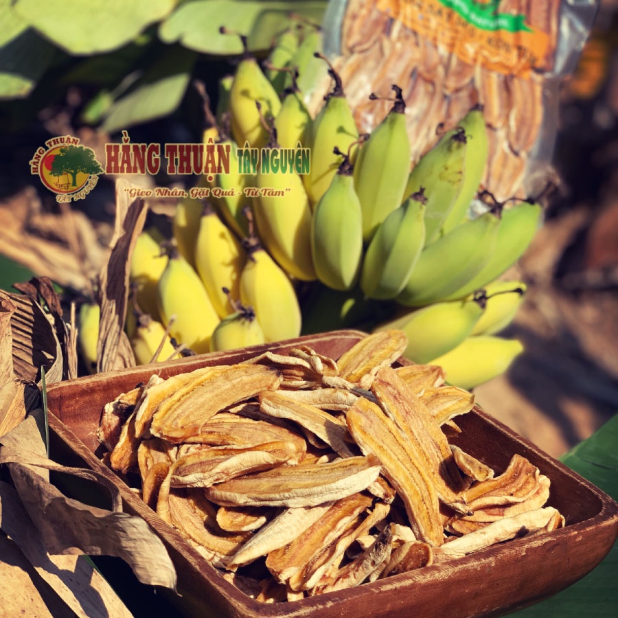 Chuối Sấy Dẻo Hằng Thuận Tây Nguyên