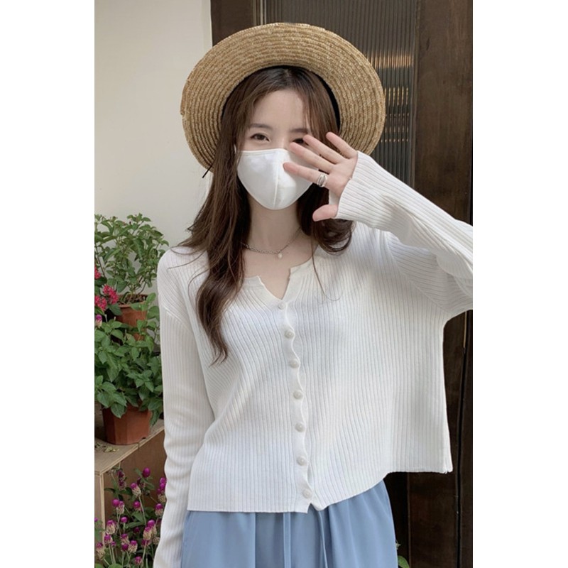 áo len mỏng khoác ngoài xinh yêu cho nữ 2021