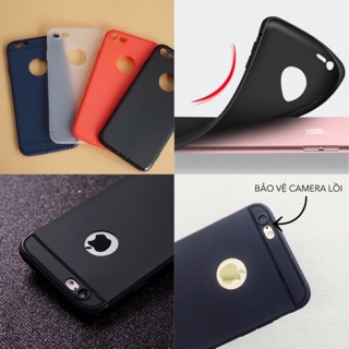 Ốp dẻo màu thời trang có nút chống bụi cho tất cả các máy iphone