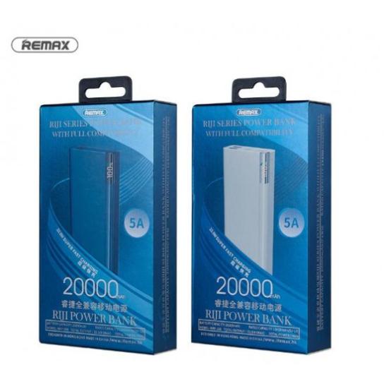 Pin sạc dự phòng Remax RPP 108 20,000mah sạc nhanh có led báo dung lượng