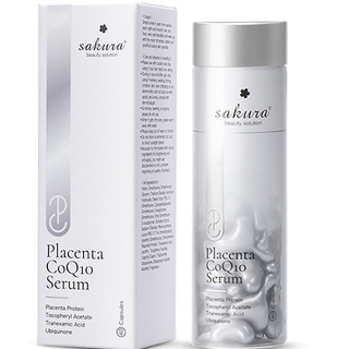 [CHÍNH HÃNG] SERUM SAKURA DƯỠNG TRẮNG DA, CHỐNG LÃO HOÁ , MỜ THÂM & CẤP ẨM HIỆU QUẢ - Sakura Placenta CoQ10 Serum