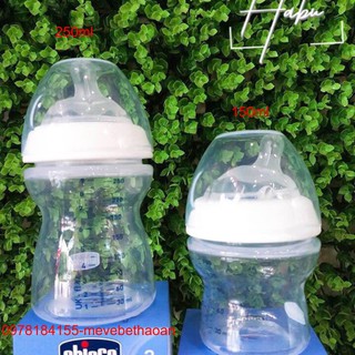 Bình chicco. bình sữa chicco núm nghiêng natural
