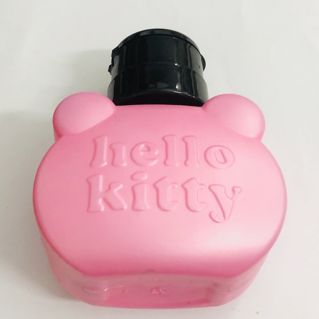 Lọ Đựng Acetone, Cồn, Nước (Hình Hello Kitty) 260ml