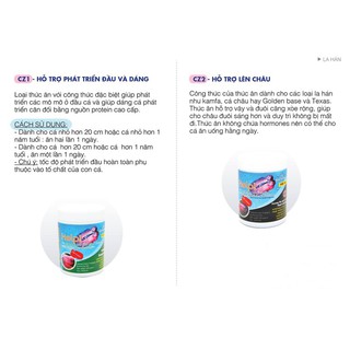Thức ăn lên đầu cho cá la hán - Cz1 Help Kok