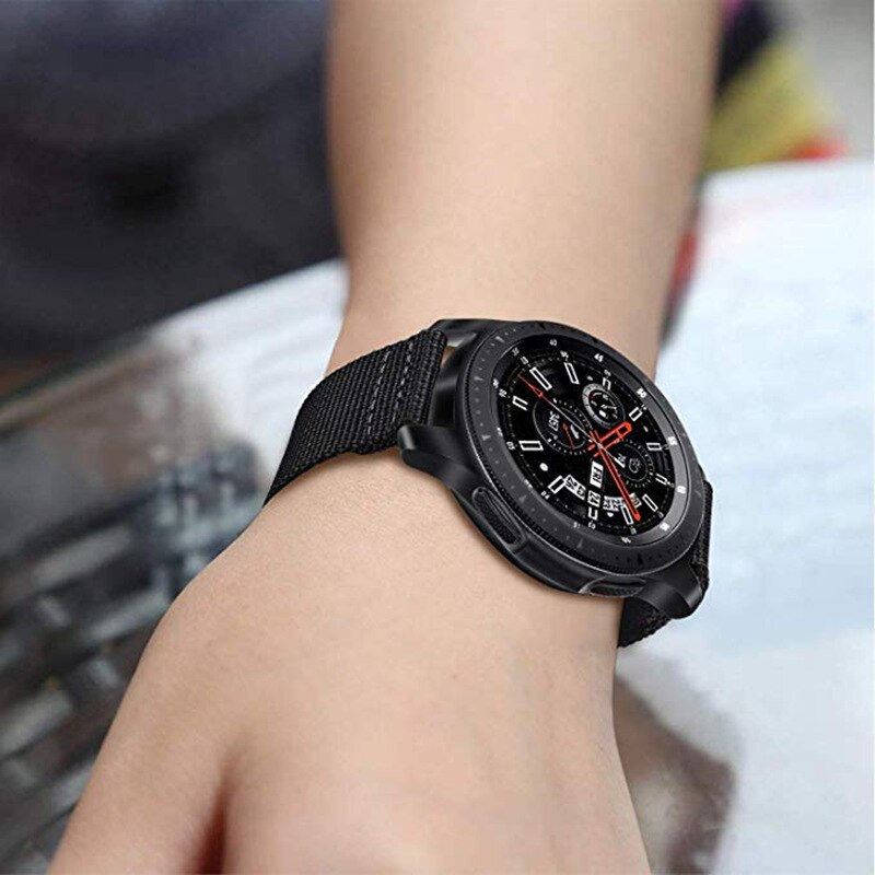 Dây Nylon Cho Đồng Hồ Thông Minh Amazfit Gtr2 Gtr 47mm Xiaomi Amazfit Pace 1 2 2s 3 Stratos Dài 22mm