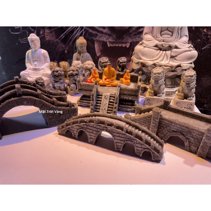 Cầu vòng dáng cổ - phụ kiện trang trí tiểu cảnh, hồ cá, non bộ