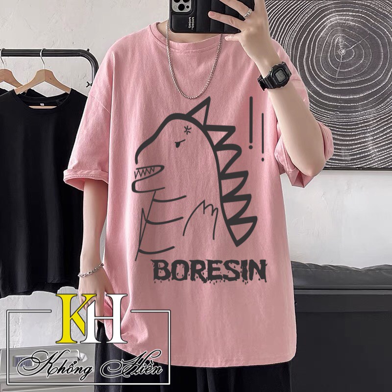 [Mã FAMARAL1 giảm 10K đơn 50K] Áo thun unisex MADUKA from rộng cổ tròn tay lễ freesize 38-70kg Cá ngựa