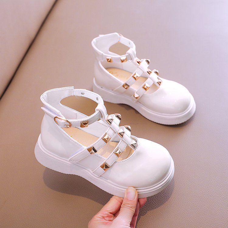 Giày Da Thoải Mái Phong Cách Hàn Quốc Cho Bé Gái Từ 3-18 Tuổi