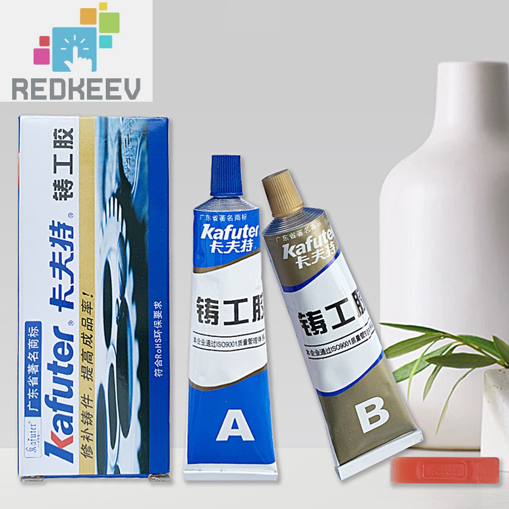 Set 2 tuýp keo hàn kim loại AB chuyên dụng