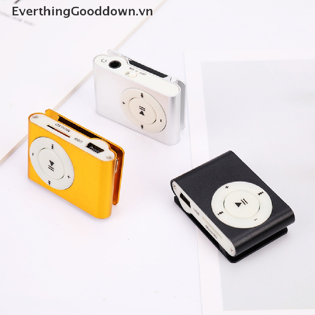 Máy Nghe Nhạc MP3 Mini Hỗ Trợ Thẻ Nhớ Micro TF 32GB