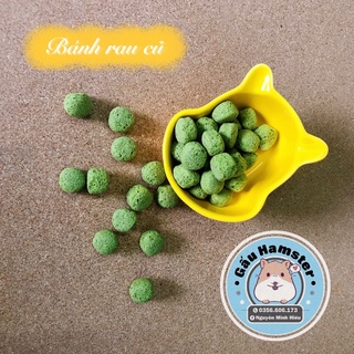 Snack rau củ mài răng cho Hamster