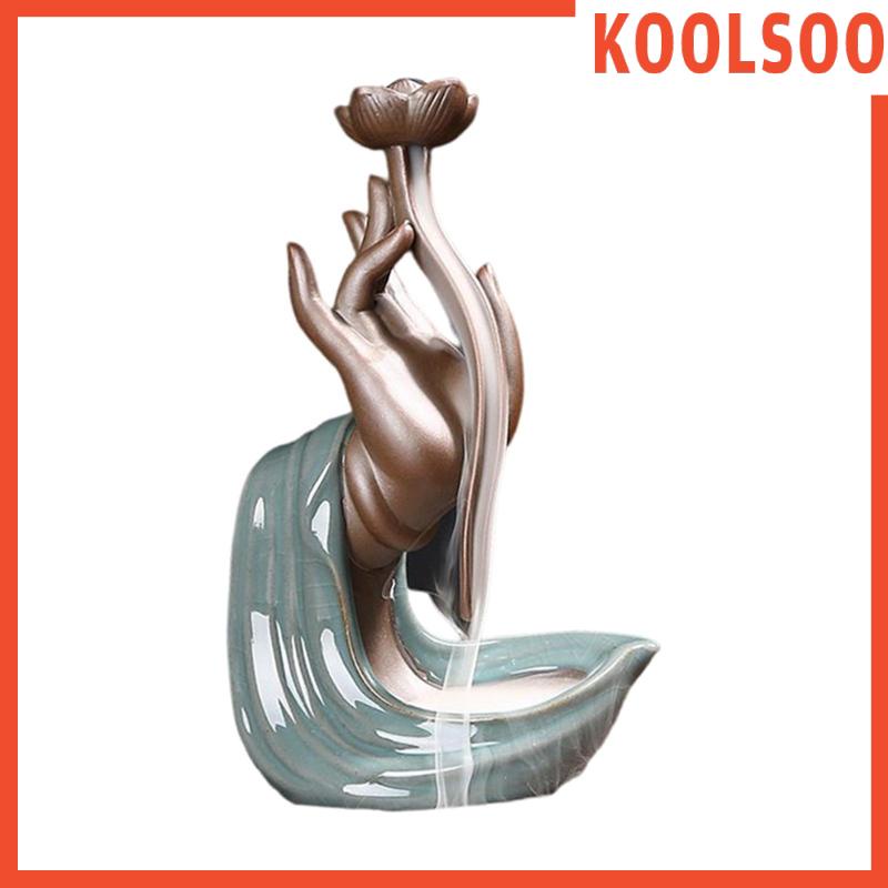 Thác Khói Trầm Hương Hình Bàn Tay Phật Trang Trí Nhà Cửa / Văn Phòng